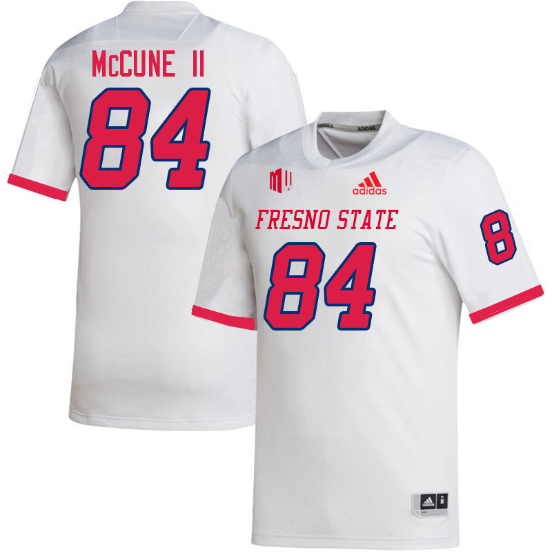 Men #84 Karim McCune II Fresno State Bulldogs College Football Jerseys Stitched-White